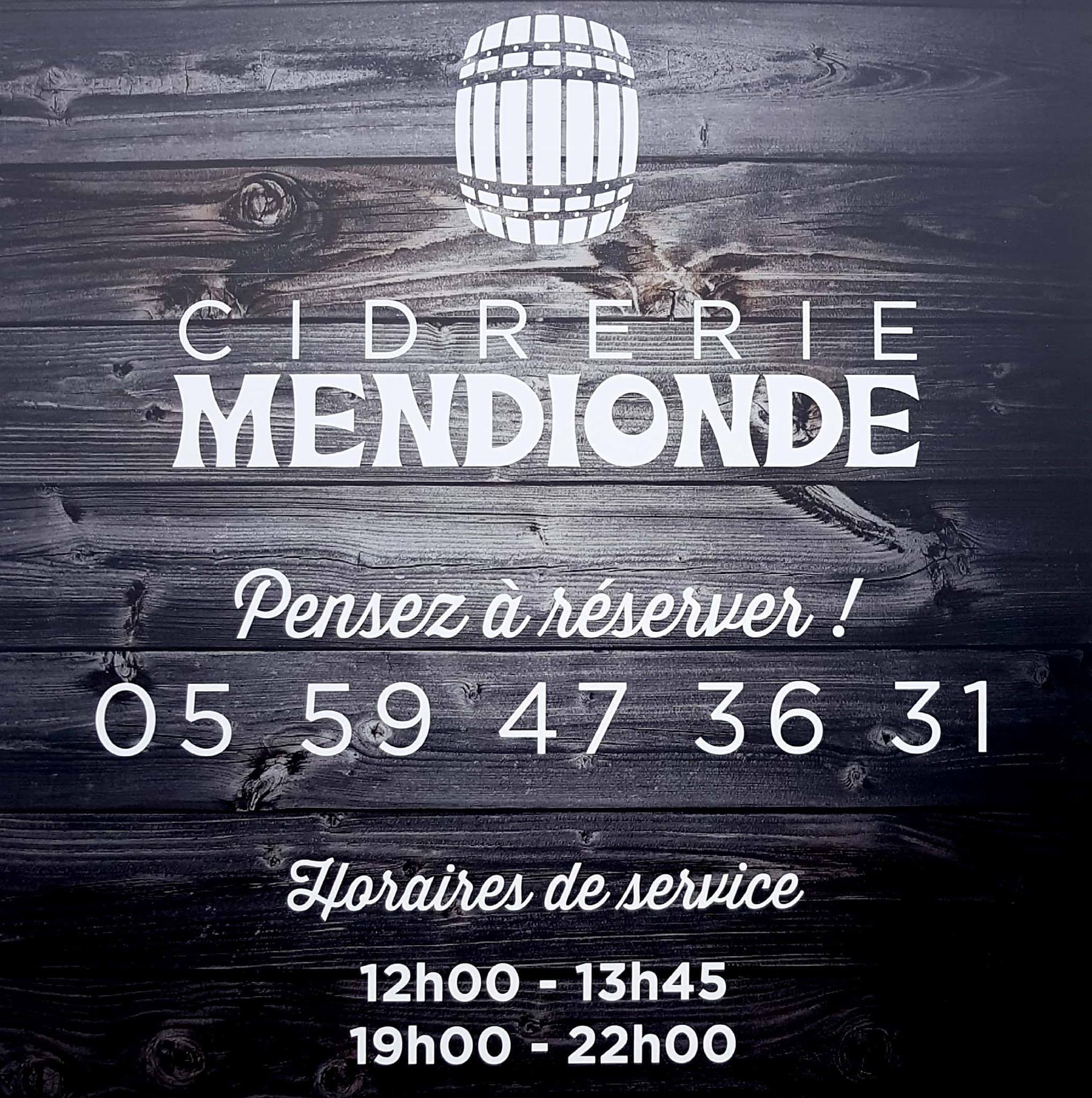 RESTAURANT CIDRERIE MENDIONDE a St Pée sur Nivelle