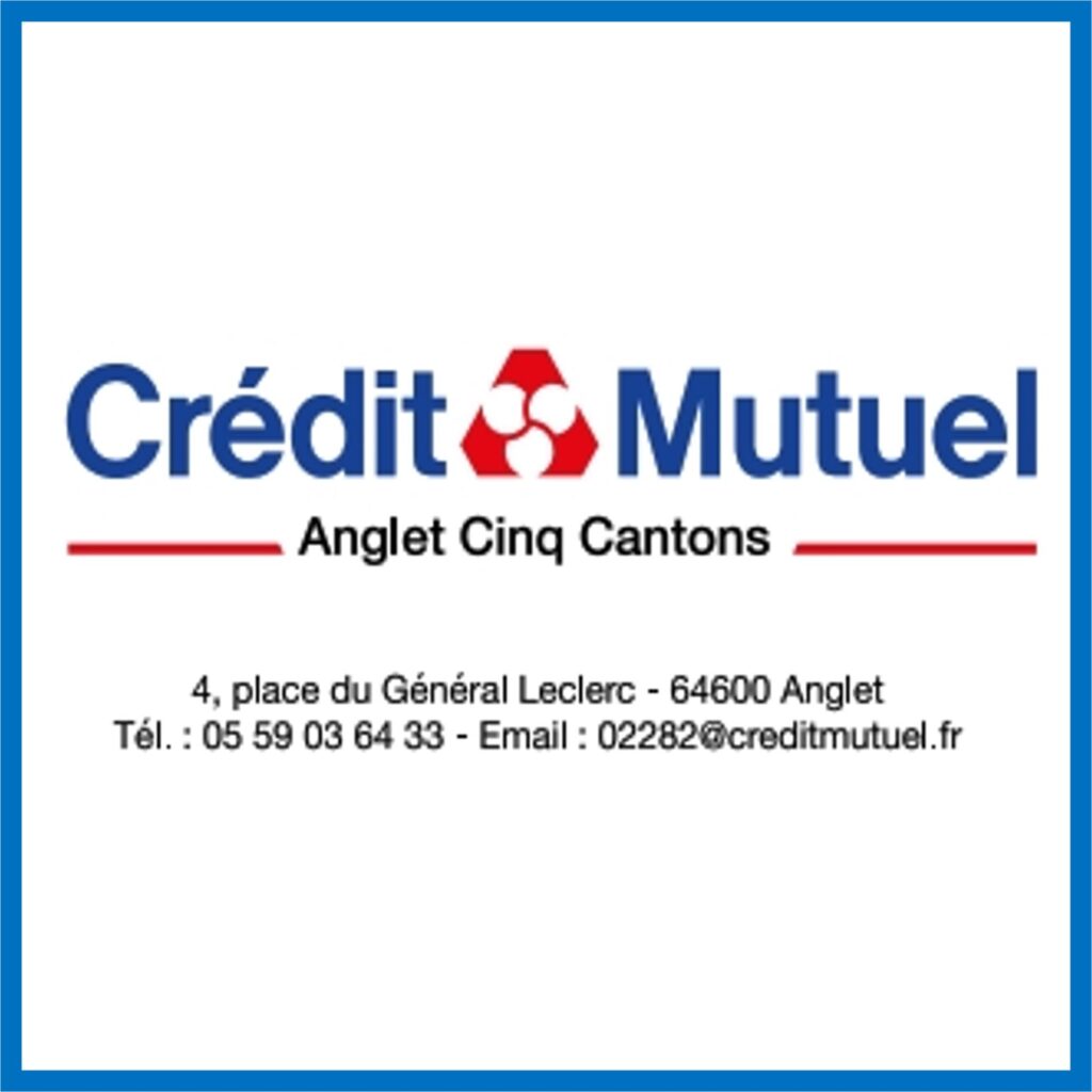 logo credit mutuel anglet 5 cantons