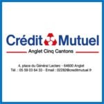 logo credit mutuel anglet 5 cantons